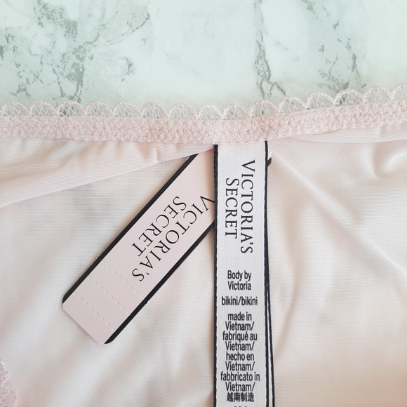 BODY BY VICTORIA Lace-front Bikini Panty - Picture 5 of 10